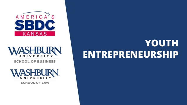 SBDC graphic with logos and 'youth entrepreneurship' text